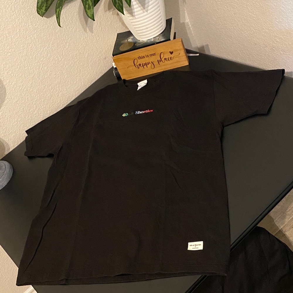 Classic Black Short Sleeve Tee